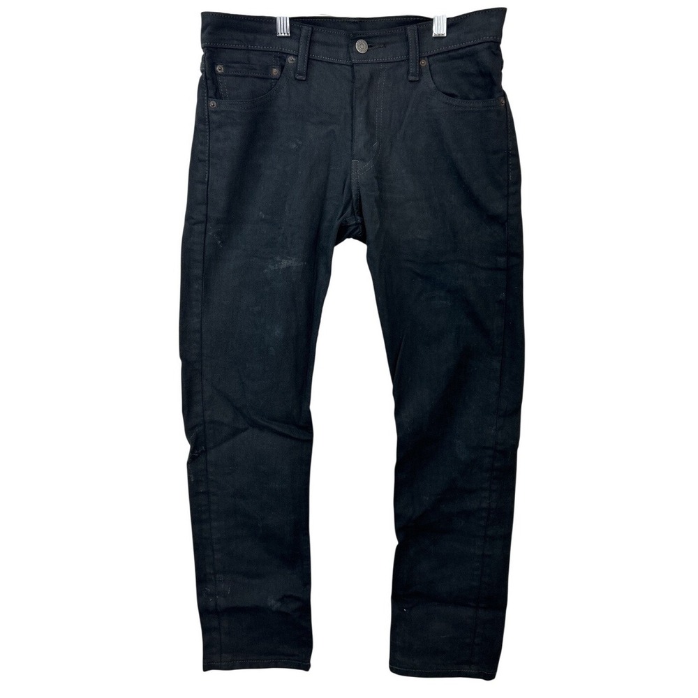 Levi's Solid Denim 511 Slim Fit 30x30 Black Pants Streetwear‎ Minimalist Grunge
